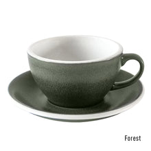 Load image into Gallery viewer, LOVERAMICS EGG 250ML CAFE LATTE ART CUP & SAUCER (POTTERS EDITION & NATURE INSPIRED COLORS)