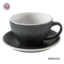 Load image into Gallery viewer, LOVERAMICS EGG 300ML CAFE LATTE ART CUP & SAUCER (POTTERS EDITION & NATURE INSPIRED COLORS)