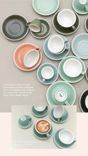 Load image into Gallery viewer, LOVERAMICS EGG 250ML CAFE LATTE ART CUP & SAUCER (POTTERS EDITION & NATURE INSPIRED COLORS)