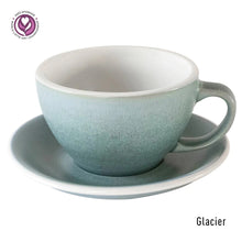 Load image into Gallery viewer, LOVERAMICS EGG 300ML CAFE LATTE ART CUP & SAUCER (POTTERS EDITION & NATURE INSPIRED COLORS)