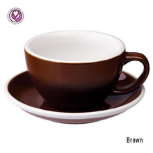 Load image into Gallery viewer, LOVERAMICS EGG 300ML CAFE LATTE ART CUP & SAUCER