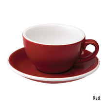 Load image into Gallery viewer, LOVERAMICS EGG 200ML CAFE LATTE ART CUP & SAUCER