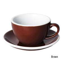 Load image into Gallery viewer, Loveramics EGG 250ML CAFE LATTE ART CUP & SAUCER