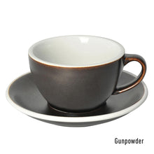 Load image into Gallery viewer, LOVERAMICS EGG 250ML CAFE LATTE ART CUP & SAUCER (POTTERS EDITION & NATURE INSPIRED COLORS)