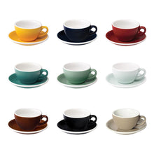 Load image into Gallery viewer, LOVERAMICS EGG 200ML CAFE LATTE ART CUP & SAUCER