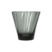 Load image into Gallery viewer, LOVERAMICS Urban Twisted Cappuccino Glass 180ml Black