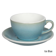 Load image into Gallery viewer, LOVERAMICS EGG 250ML CAFE LATTE ART CUP & SAUCER (POTTERS EDITION & NATURE INSPIRED COLORS)