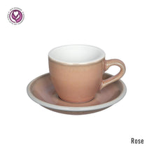 Load image into Gallery viewer, Loveramics EGG 80ML Espresso CUP & SAUCER (Potters Edition & Nature Inspired Colors)