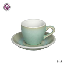Load image into Gallery viewer, Loveramics EGG 80ML Espresso CUP & SAUCER (Potters Edition & Nature Inspired Colors)