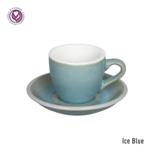 Load image into Gallery viewer, Loveramics EGG 80ML Espresso CUP & SAUCER (Potters Edition & Nature Inspired Colors)