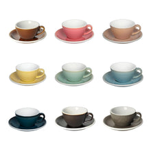 Load image into Gallery viewer, LOVERAMICS EGG 200ML CAFE LATTE ART CUP & SAUCER (Potters Edition & Nature Inspired Colors)