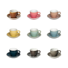 Load image into Gallery viewer, Loveramics EGG 80ML Espresso CUP & SAUCER (Potters Edition & Nature Inspired Colors)