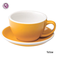 Load image into Gallery viewer, LOVERAMICS EGG 300ML CAFE LATTE ART CUP & SAUCER
