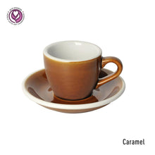 Load image into Gallery viewer, Loveramics EGG 80ML Espresso CUP & SAUCER (Potters Edition & Nature Inspired Colors)