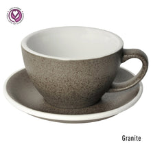 Load image into Gallery viewer, LOVERAMICS EGG 300ML CAFE LATTE ART CUP & SAUCER (POTTERS EDITION & NATURE INSPIRED COLORS)