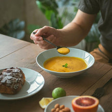 Load image into Gallery viewer, LOVERAMICS STUDIO 24cm Pasta Bowl (Celadon Blue)