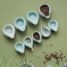 Load image into Gallery viewer, Loveramics CHAMPIONS SIGNATURE - Beans Dosing Tray Celadon Blue - Set of 2