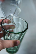 Load image into Gallery viewer, LOVERAMICS Urban Twisted Cappuccino Glass 180ml Green