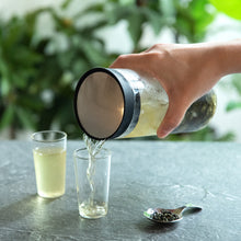 Load image into Gallery viewer, Loveramics Urban Narrow Ultra Thin Glass Cup 330mL - Clear & Black