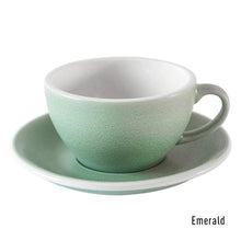 Load image into Gallery viewer, LOVERAMICS EGG 250ML CAFE LATTE ART CUP &amp; SAUCER (POTTERS EDITION &amp; NATURE INSPIRED COLORS)
