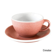 Load image into Gallery viewer, LOVERAMICS EGG 200ML CAFE LATTE ART CUP &amp; SAUCER (Potters Edition &amp; Nature Inspired Colors)
