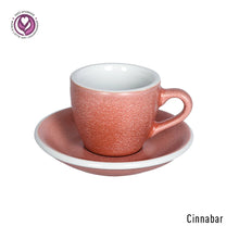 Load image into Gallery viewer, Loveramics EGG 80ML Espresso CUP &amp; SAUCER (Potters Edition &amp; Nature Inspired Colors)
