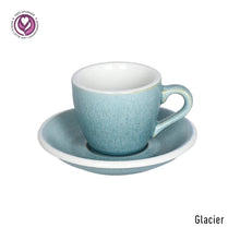 Load image into Gallery viewer, Loveramics EGG 80ML Espresso CUP &amp; SAUCER (Potters Edition &amp; Nature Inspired Colors)
