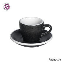 Load image into Gallery viewer, Loveramics EGG 80ML Espresso CUP &amp; SAUCER (Potters Edition &amp; Nature Inspired Colors)

