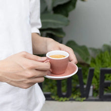 Load image into Gallery viewer, Loveramics EGG 80ML Espresso CUP &amp; SAUCER (Potters Edition &amp; Nature Inspired Colors)
