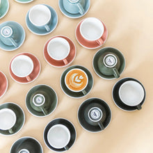 Load image into Gallery viewer, LOVERAMICS EGG 200ML CAFE LATTE ART CUP &amp; SAUCER (Potters Edition &amp; Nature Inspired Colors)
