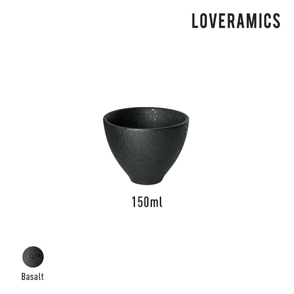 LOVERAMICS BREWERS Floral Tasting Cup 150ML Basalt