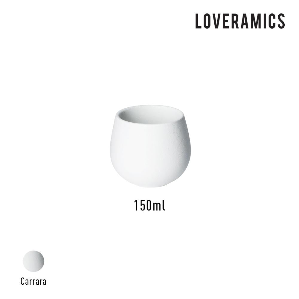 LOVERAMICS BREWERS Nutty Tasting Cup 150ML Carrara White