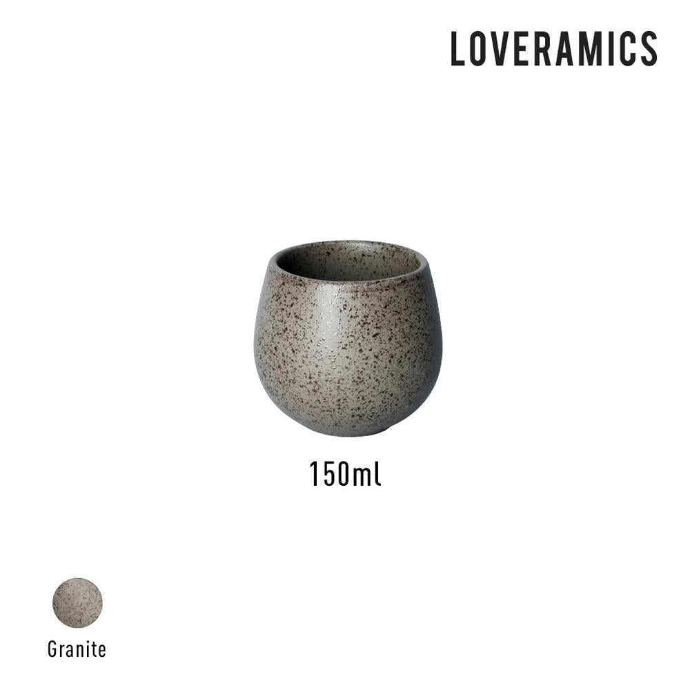 LOVERAMICS BREWERS Nutty Tasting Cup 150ML Granite