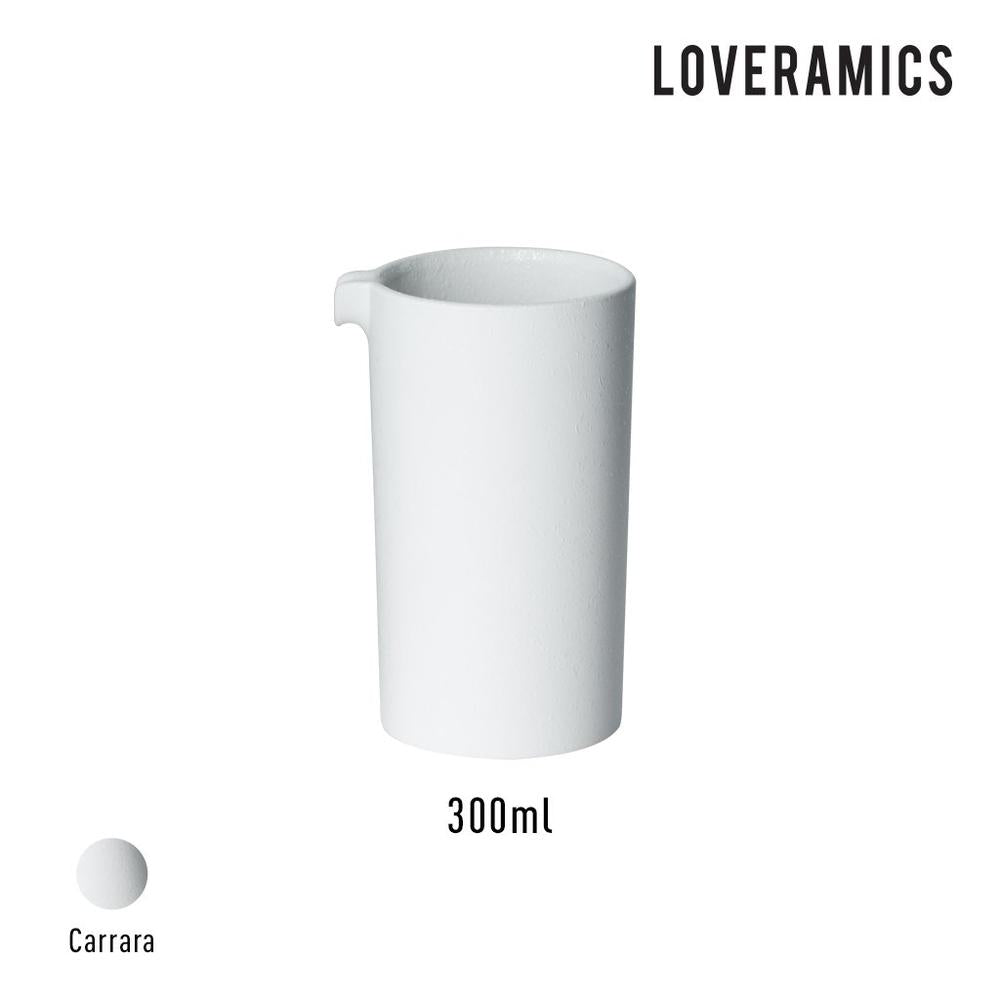 LOVERAMICS BREWERS Specialty Jug Coffee Server 300ML Carrara White