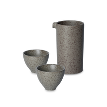 Load image into Gallery viewer, LOVERAMICS BREWERS Specialty Jug with 2pcs Floral Tasting Cup Set - Granite
