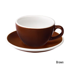 Load image into Gallery viewer, LOVERAMICS EGG 200ML CAFE LATTE ART CUP &amp; SAUCER
