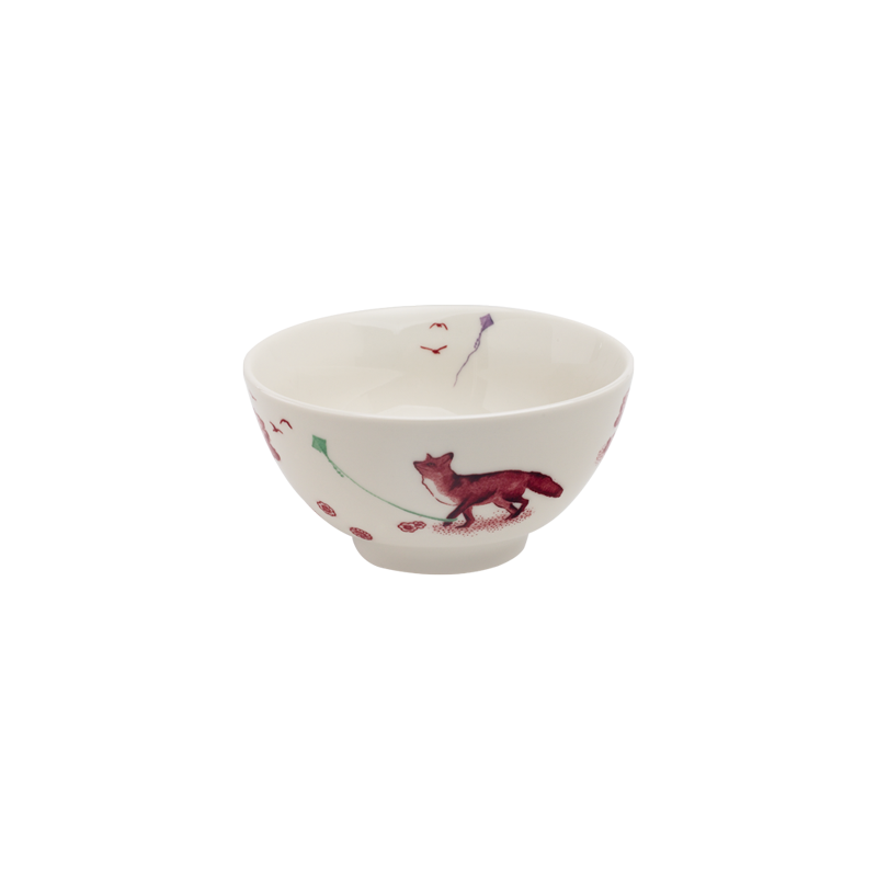 LOVERAMICS A CURIOUS TOILE 13.5cm Cereal Bowl