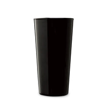 Load image into Gallery viewer, Loveramics Urban Narrow Ultra Thin Glass Cup 330mL - Clear &amp; Black
