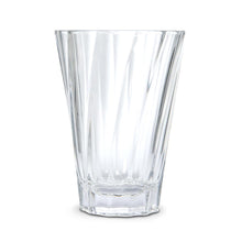 Load image into Gallery viewer, LOVERAMICS Urban Twisted Latte Glass 360ml Clear
