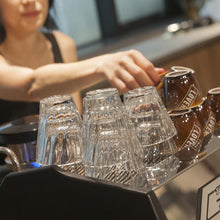 Load image into Gallery viewer, LOVERAMICS Urban Twisted Latte Glass 360ml Clear
