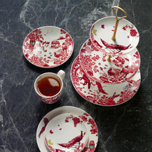 Load image into Gallery viewer, LOVERAMICS A CURIOUS TOILE 27CM 3-TIER CAKE STAND - RED
