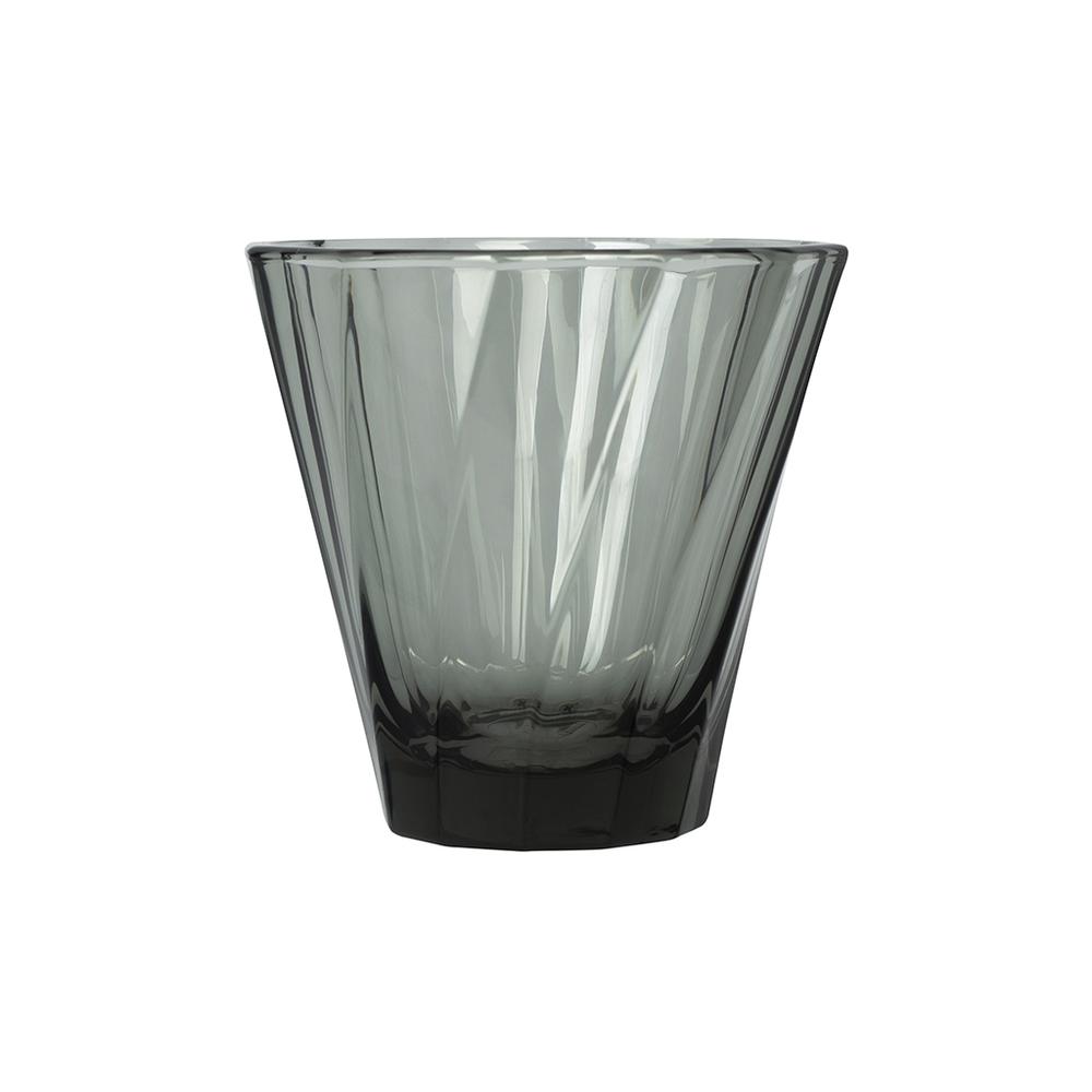 LOVERAMICS Urban Twisted Cappuccino Glass 180ml Black