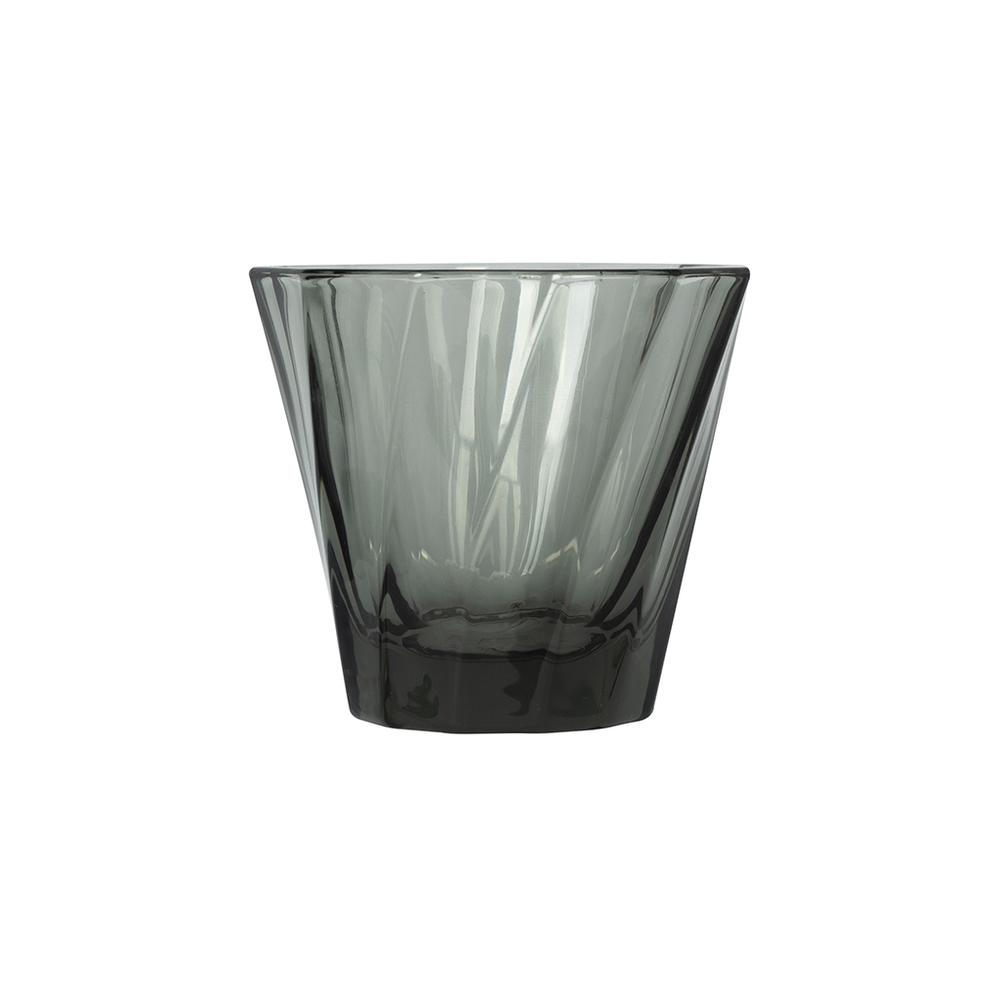 LOVERAMICS Urban Twisted Cappuccino Glass 120ml Black