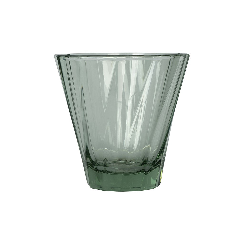 LOVERAMICS Urban Twisted Cappuccino Glass 180ml Green