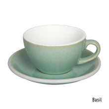 Load image into Gallery viewer, LOVERAMICS EGG 200ML CAFE LATTE ART CUP &amp; SAUCER (Potters Edition &amp; Nature Inspired Colors)
