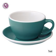 Load image into Gallery viewer, LOVERAMICS EGG 300ML CAFE LATTE ART CUP &amp; SAUCER
