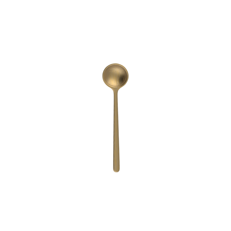 LOVERAMICS Chateau Coffee Spoon 13cm - Brass
