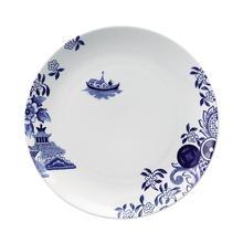 Load image into Gallery viewer, LOVERAMICS WILLOW LOVE STORY 27cm Dinner Plate (Blue)
