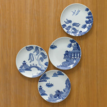 Load image into Gallery viewer, LOVERAMICS WILLOW LOVE STORY 4 piece Dinner Set - Blue
