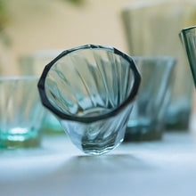 Load image into Gallery viewer, LOVERAMICS Urban Twisted Cappuccino Glass 120ml Green
